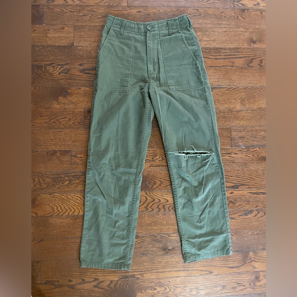 Brandy Melville Green Cargo Pants